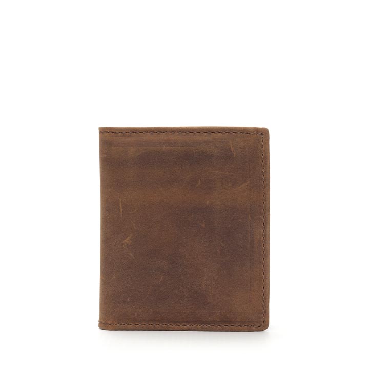 Men’s Card Holder | Walnut Brown Leather