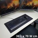 Genuine Leather Desk Mat - 70x30cm or 90x40cm