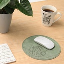 Protea Genuine Leather Mouse Pad | 20cm 