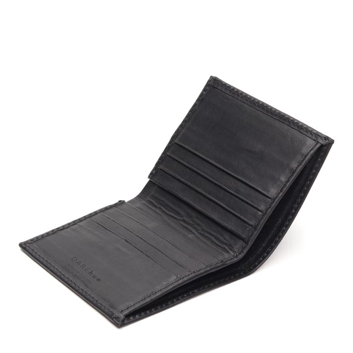 Men’s Bifold Card Wallet | black leather