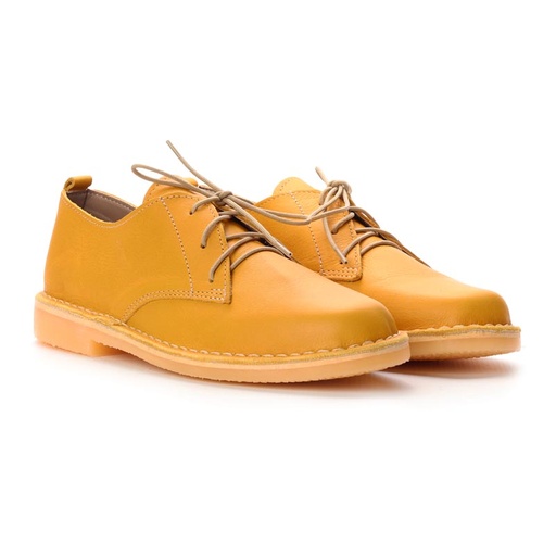 Ladies Vellies | mustard yellow leather